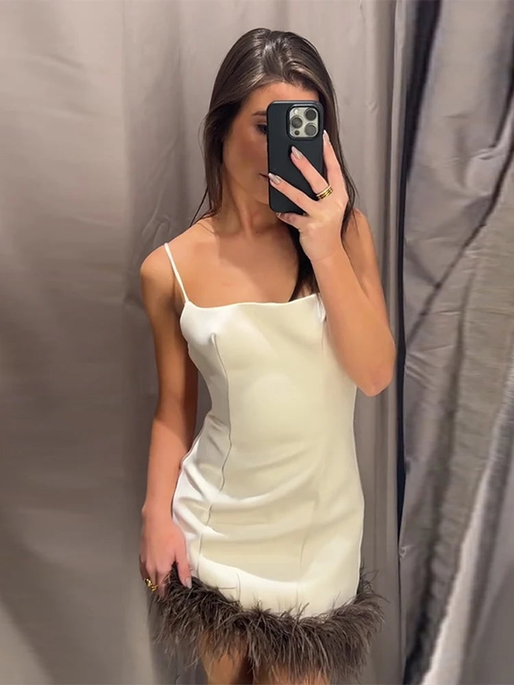 Offwhite Zara vibes with feathers - Shellss