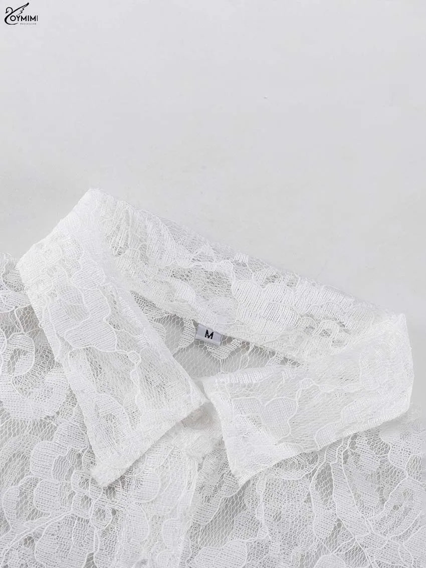 White Lace 2 Pieces Set