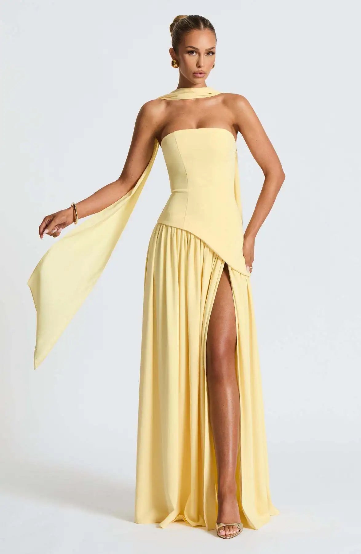 1 beautiful Yellow Greek Goddess