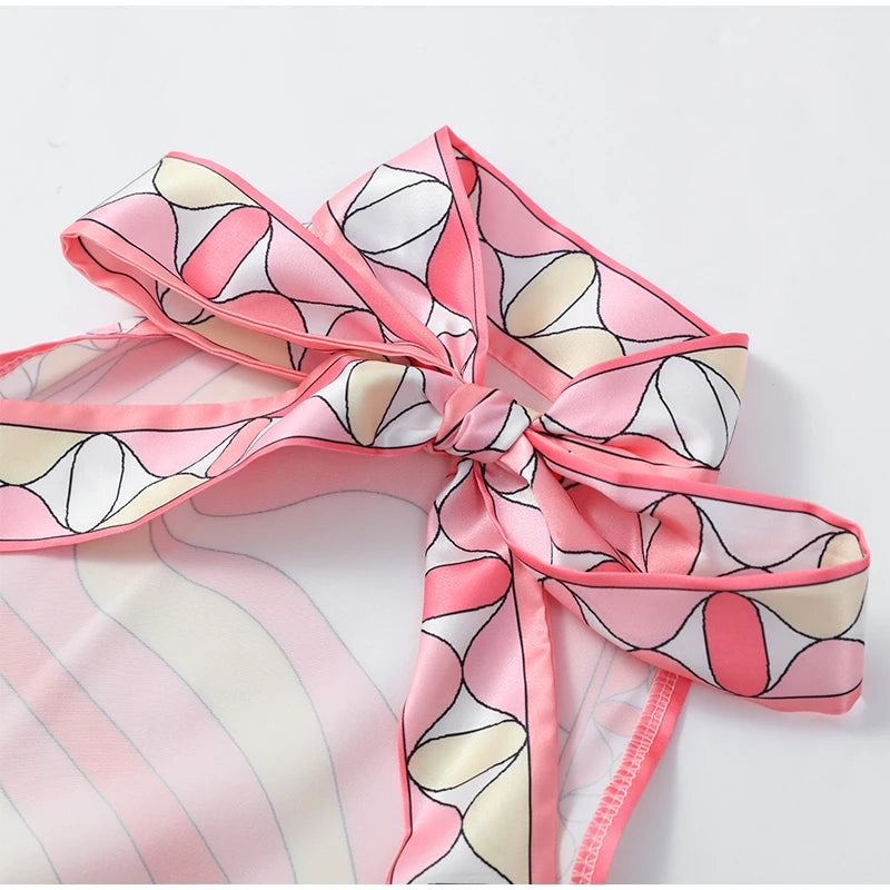 Pucci Summer Backless Pink Dress
