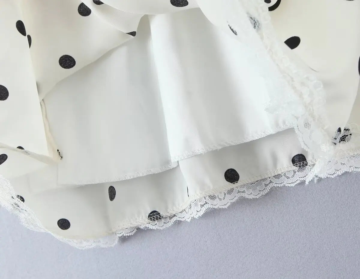 Polka Dot Halter Dress