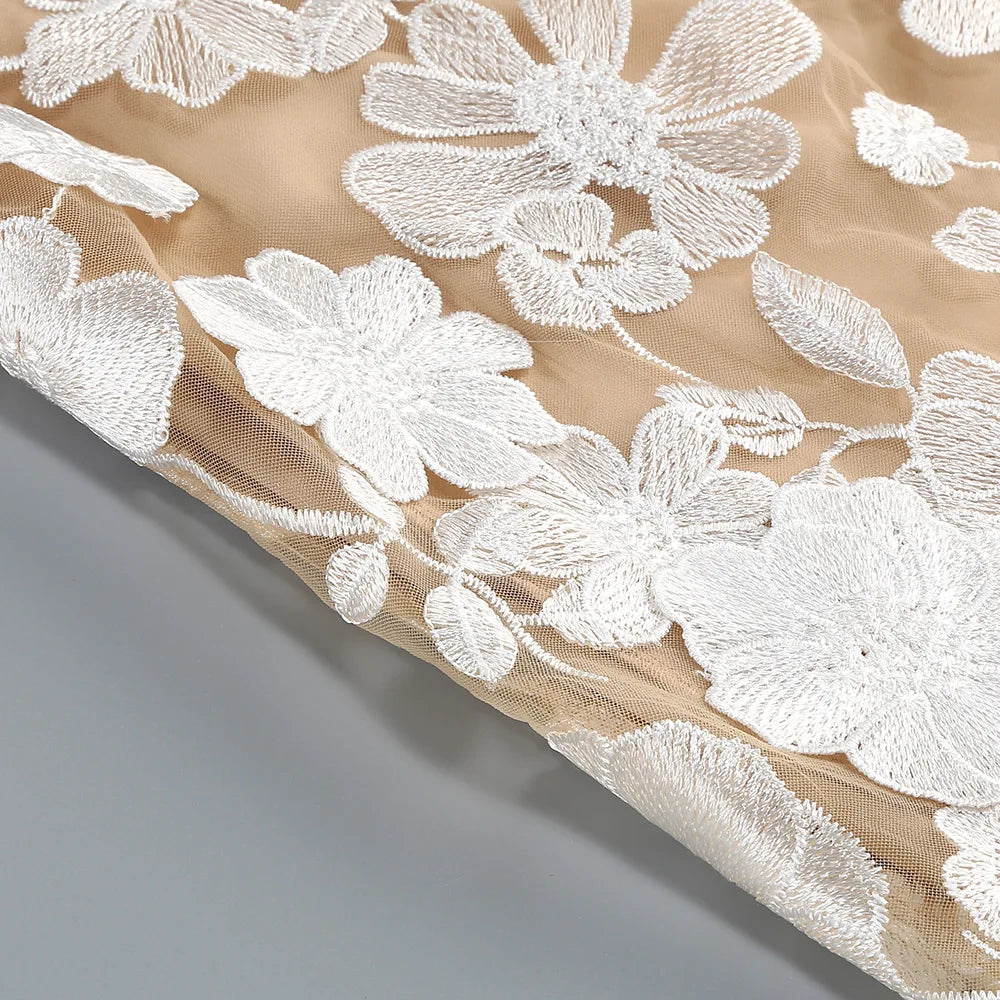 Luxury Glam Embroidered Beauty