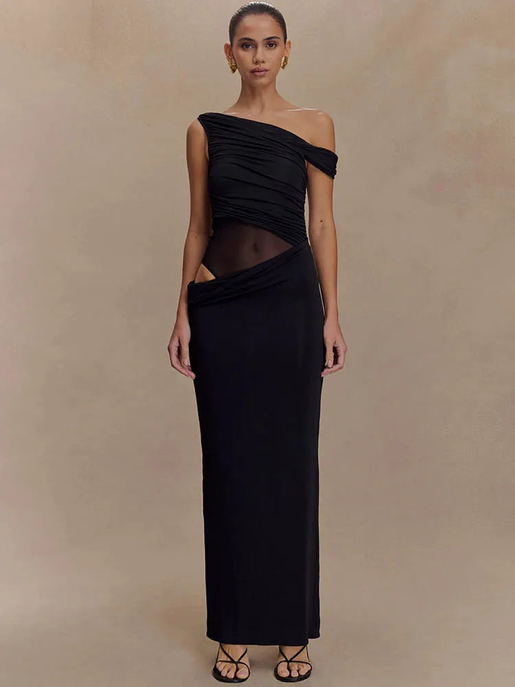 Backless Club Party Long Dress Elegant - Shellss