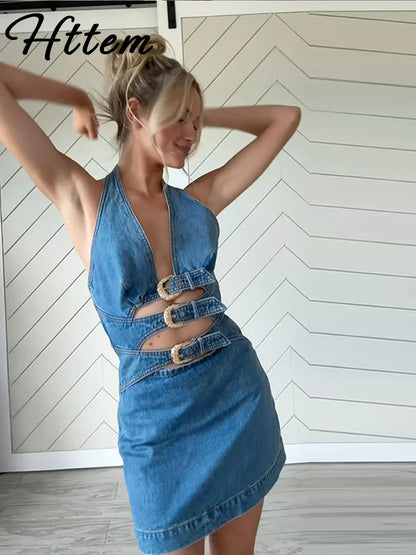 Denim Top Brand Mini