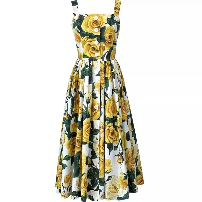 Yellow Rose Dolce Dress