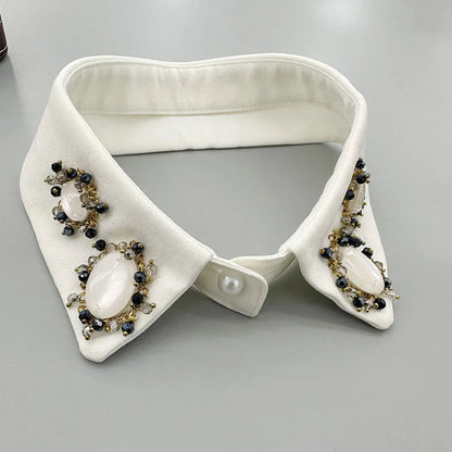 Embellished shirt collar- The royals collection
