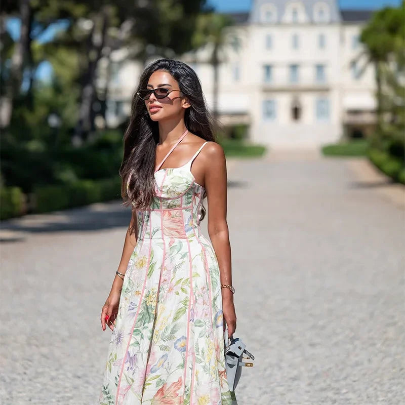 Floral Long Summer dress