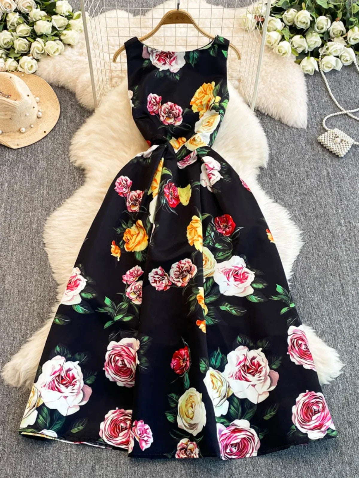 Retro Floral Elegant
