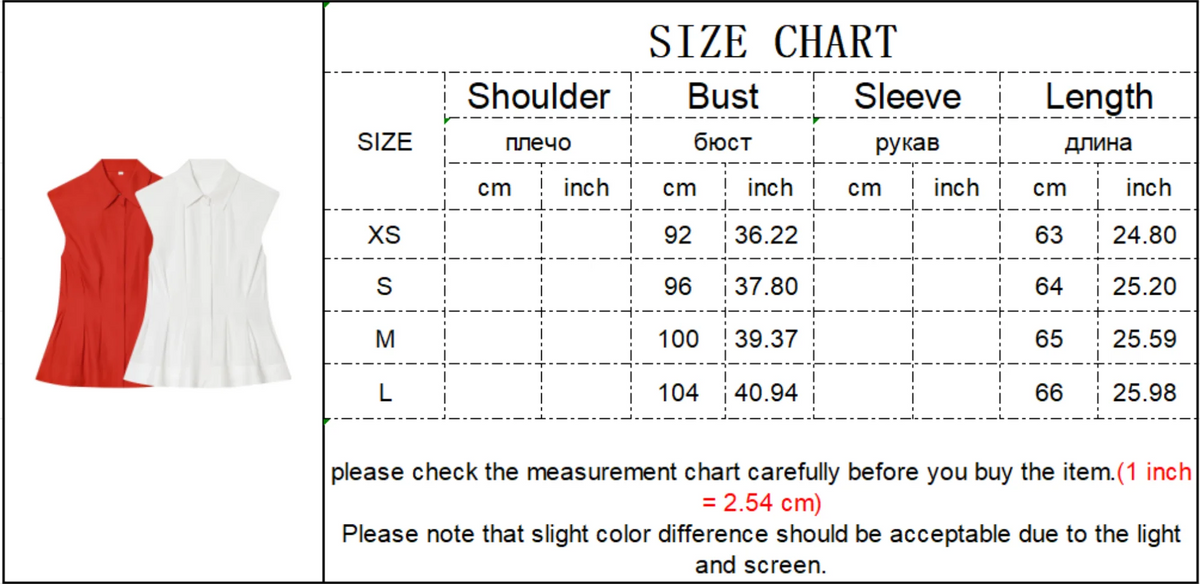 TFMLN Women's Pleated Shirt Spring Summer Vintage Lapel Collar Sleeveless Blouses Simple Flared Hem Ladies Tops 2026 New