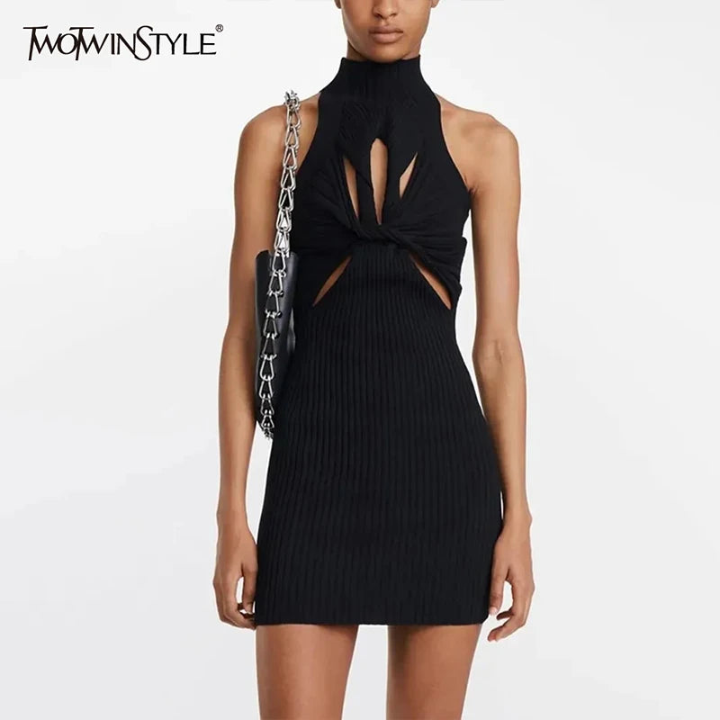 Knit cutout Trending Cult Gaia Mini