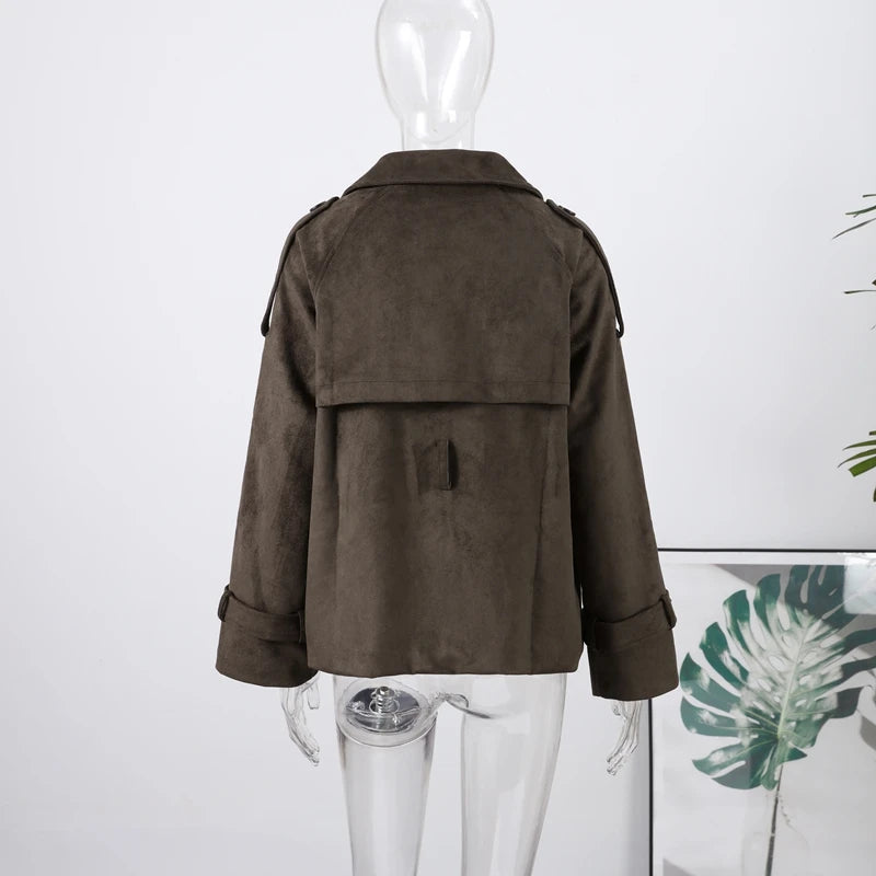 Trending Brown Suede Jacket