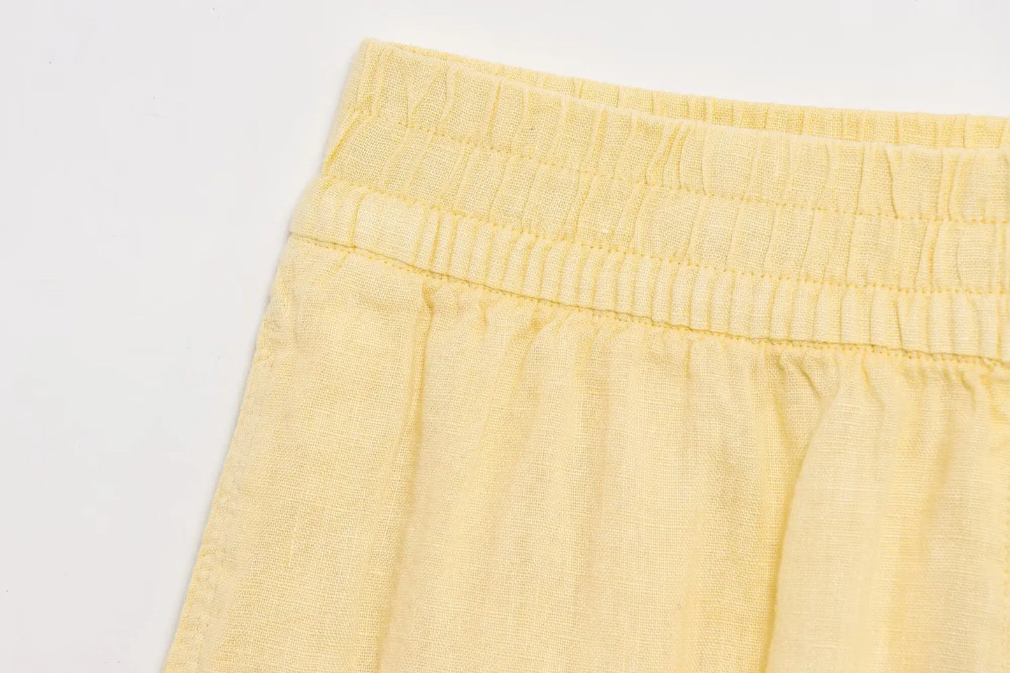 Yellow Summer shorts co ord set