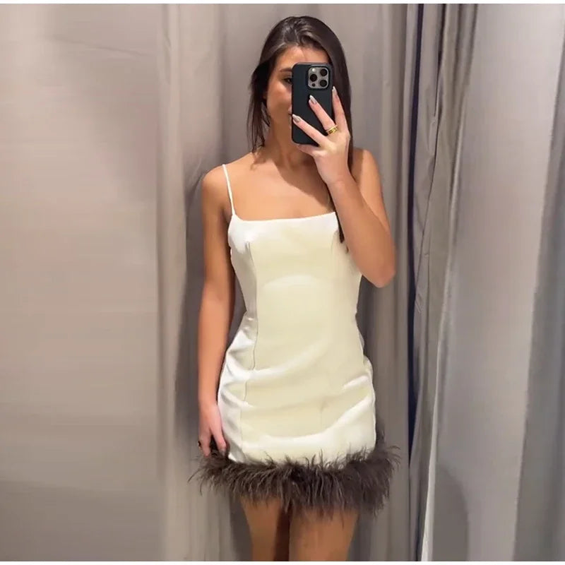 Zara Vibes Mini feather - Shellss