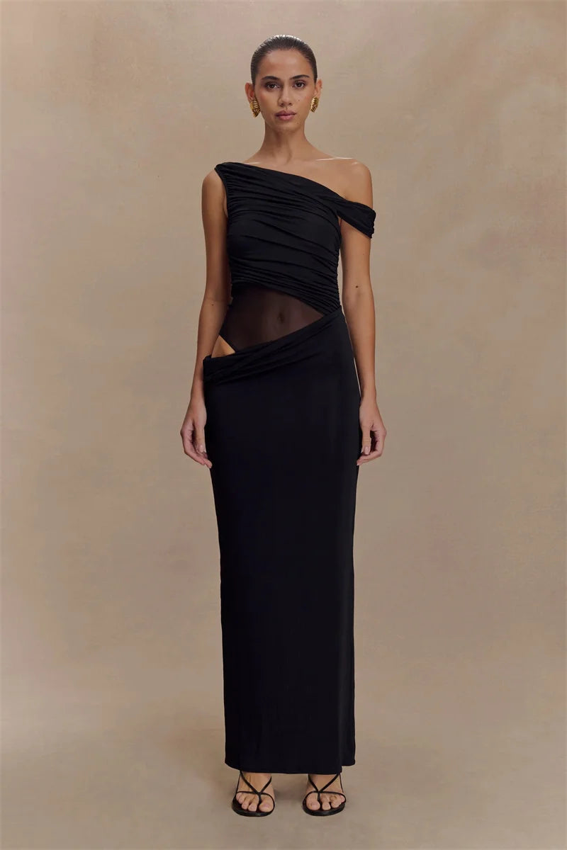 Backless Club Party Long Dress Elegant - Shellss