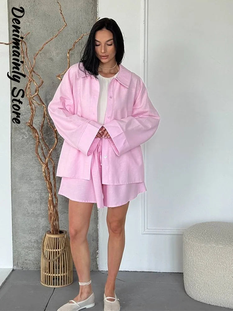 Yellows Shosrts Set - Shellss