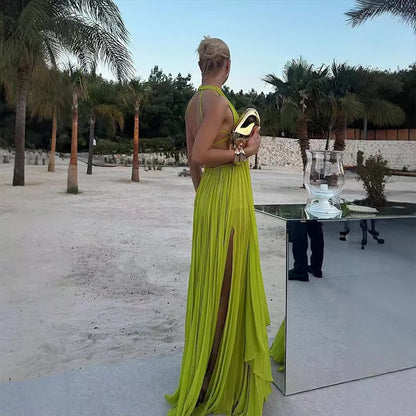 Hollow Out Backless Beach