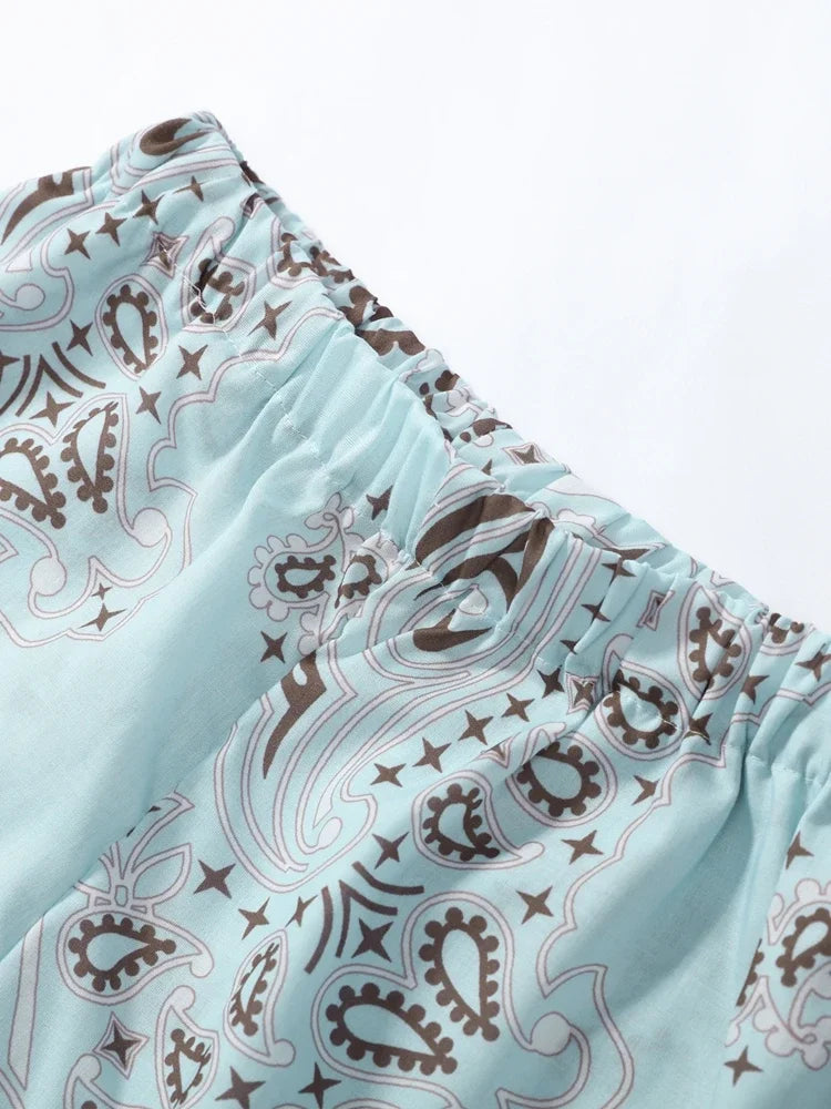 Icy blue Print set