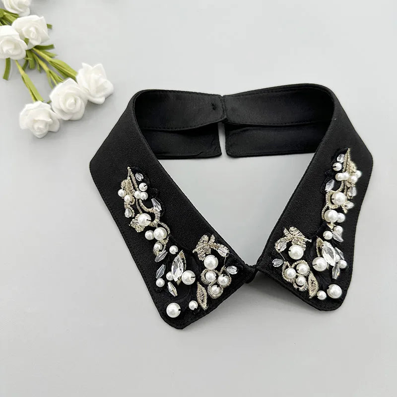 Embellished shirt collar- The royals collection