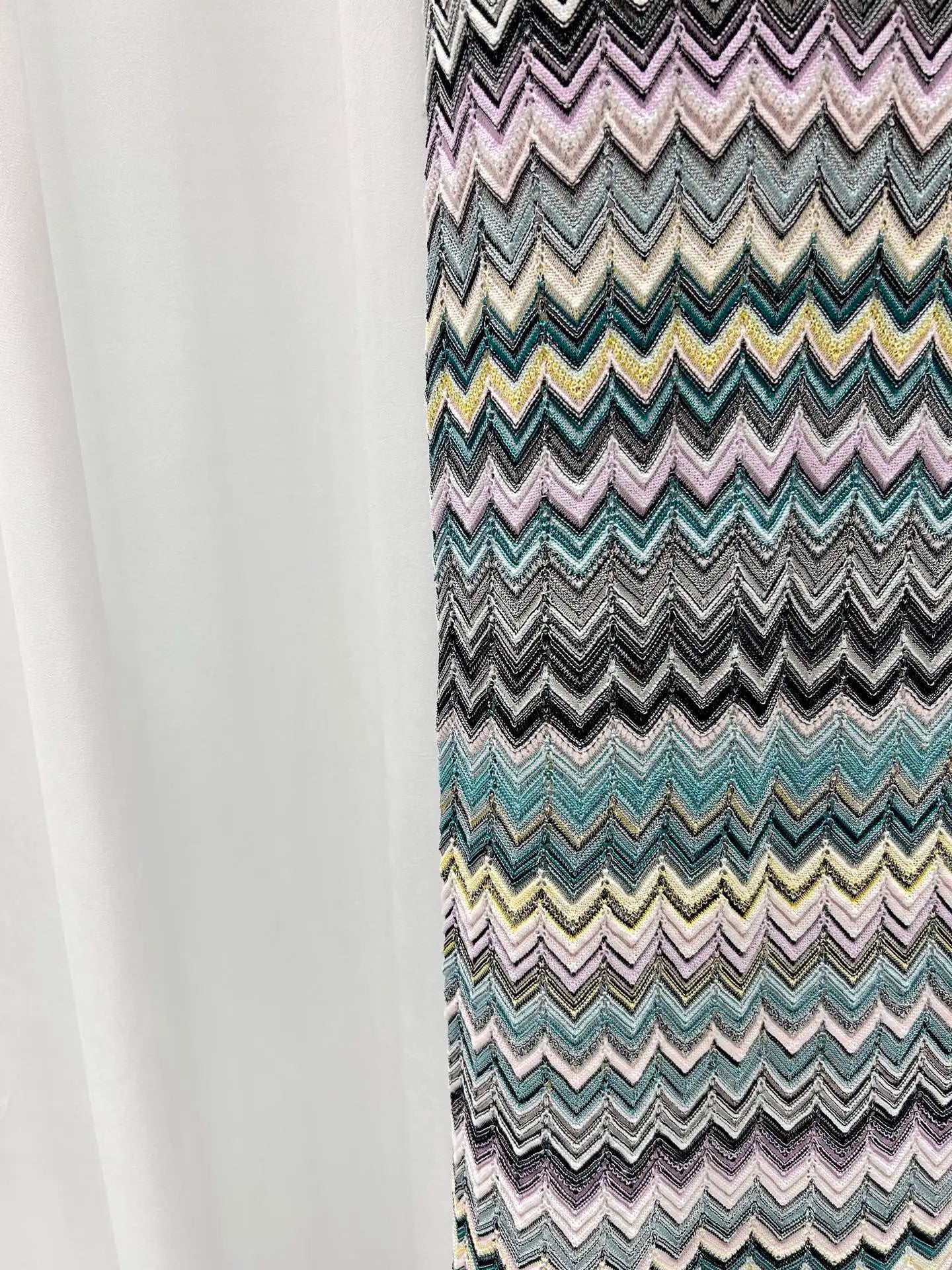 Missoni new zig zag knit dress
