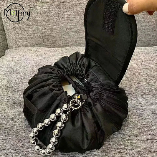 Drawstring Makeup Bag Organizer