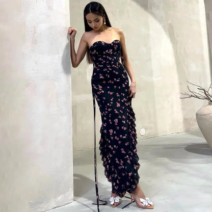 Summer Chiffon Asymmetrical