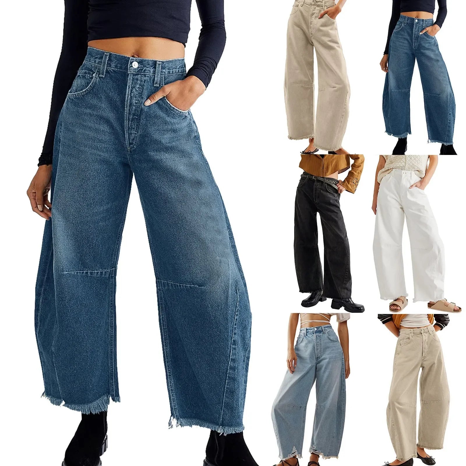 Zara Vibes Barrel jeans