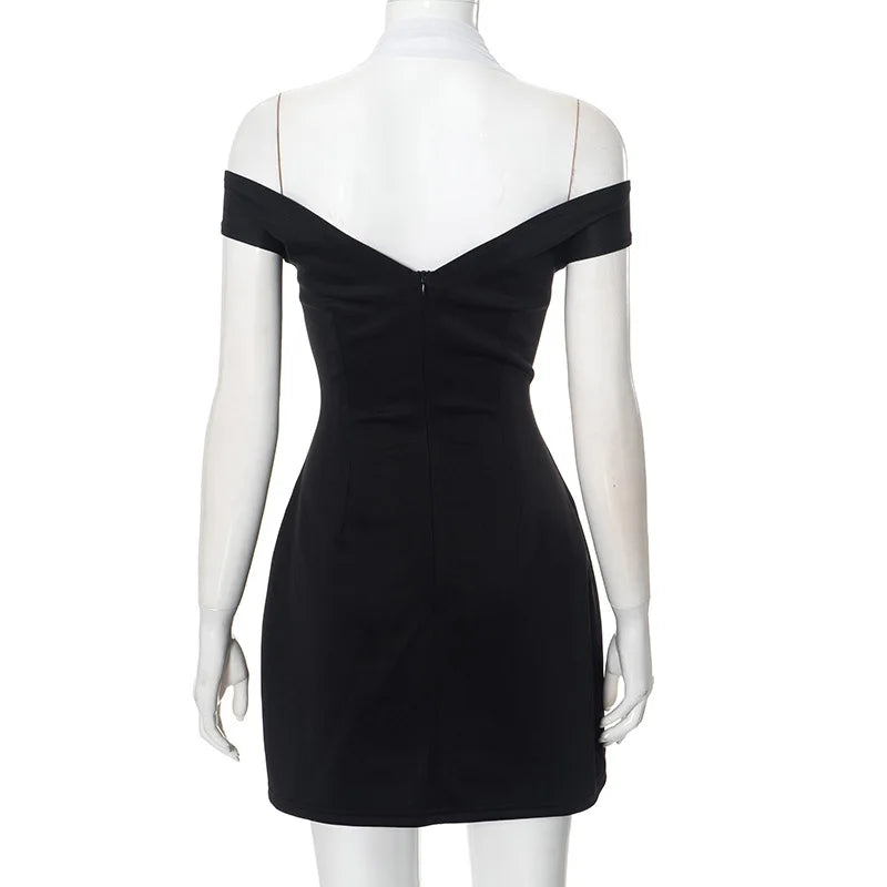 Off Shoulder Halter Party