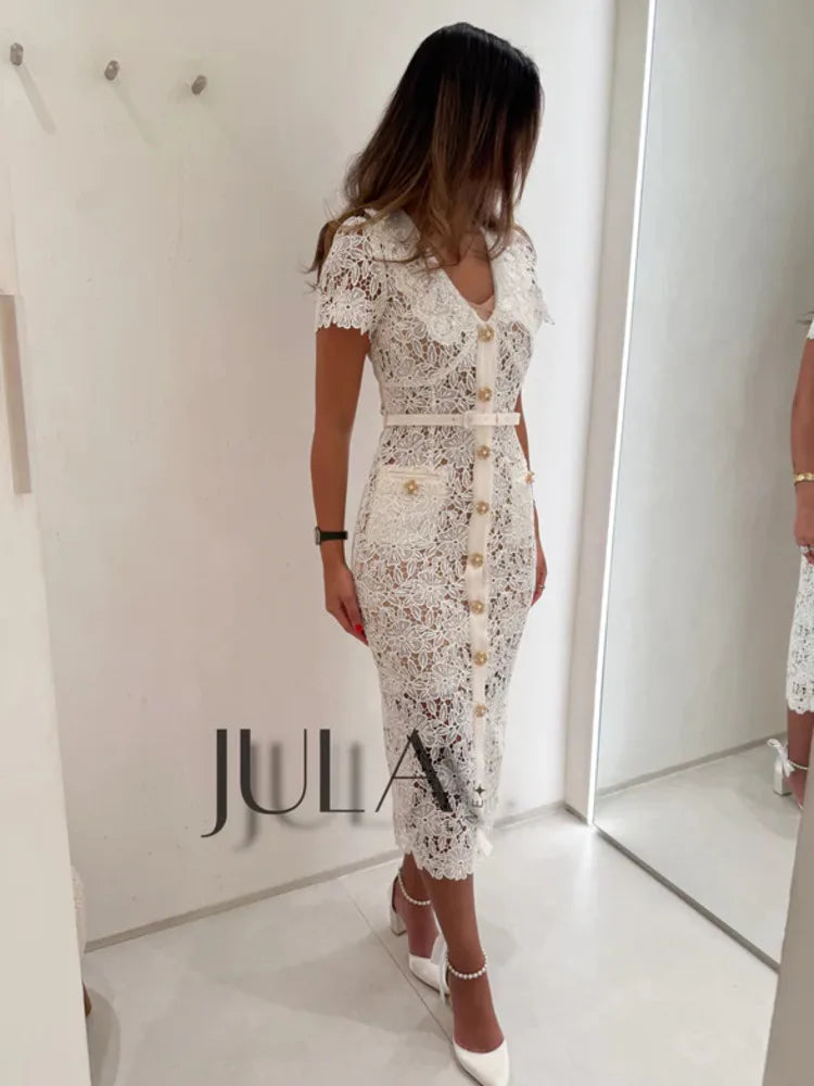 Selfportrait Lace bodycon Dress