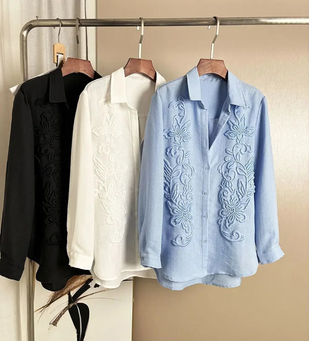 Luxury Embroidered Royals Shirt