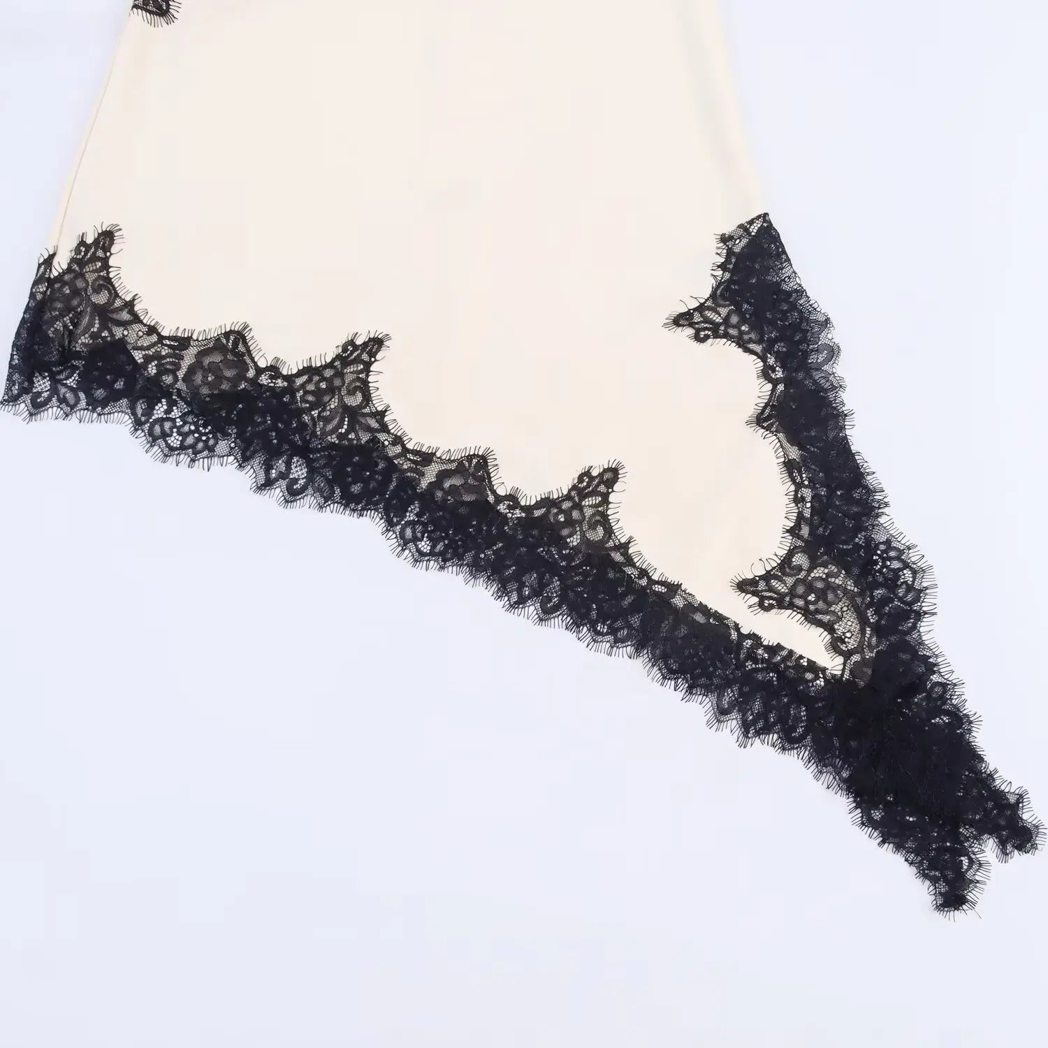 Zara Lace Asymmetric Dress- 24 hrs - Shellss