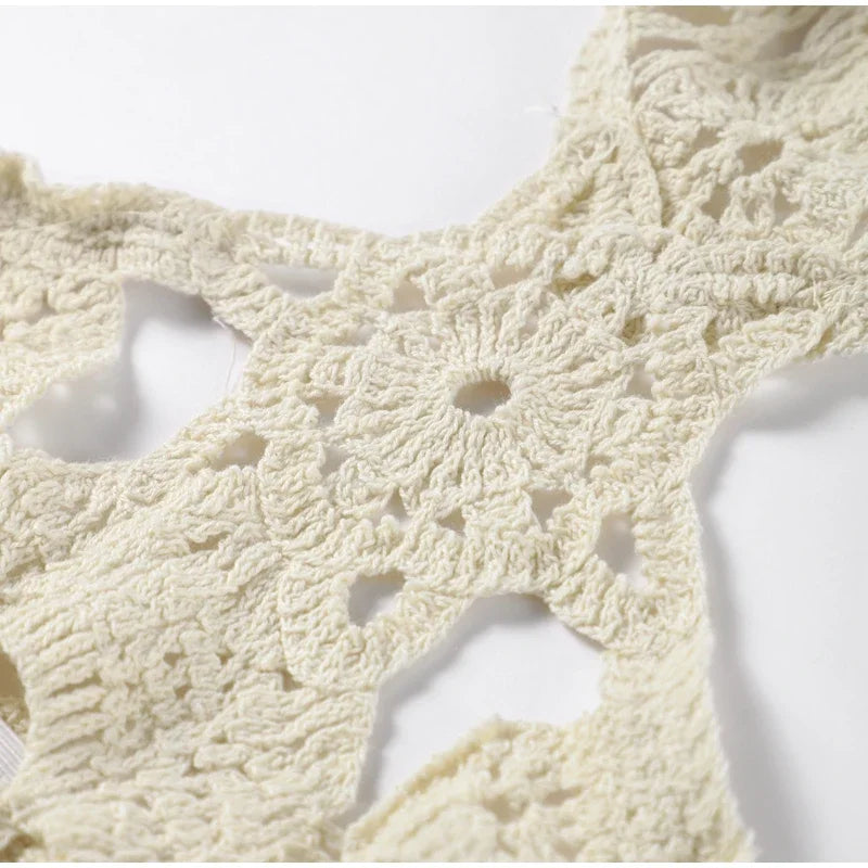 Halter crochet party dress cult gaia