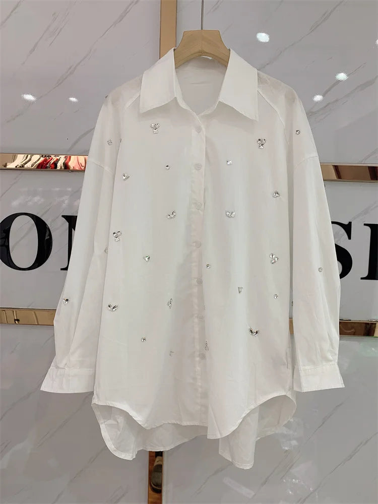 Exquisite Diamonds Luxury Blouses - Shellss
