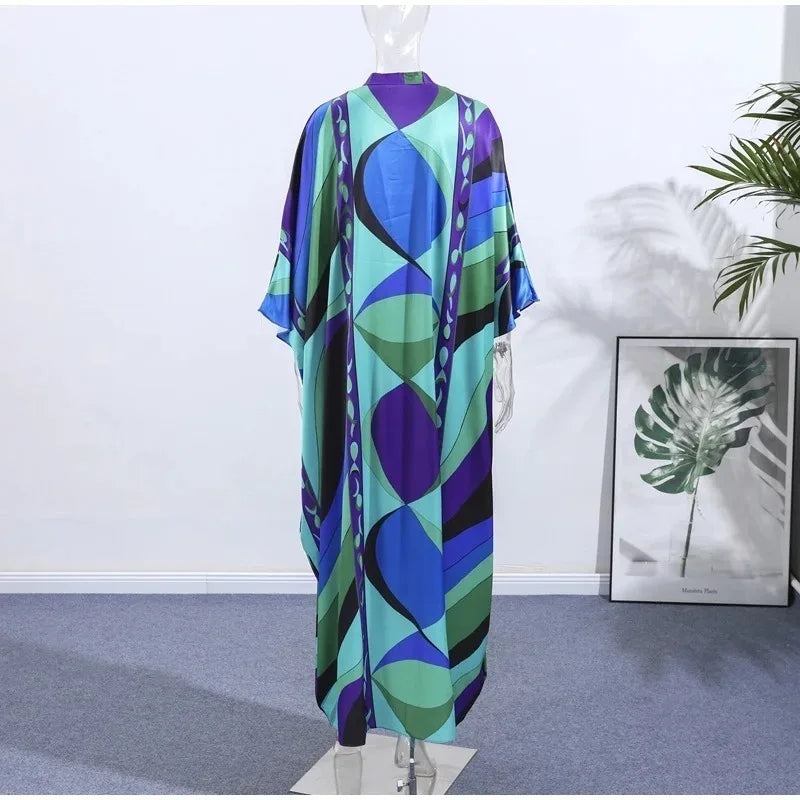 Celebrity Pucci print kaftan