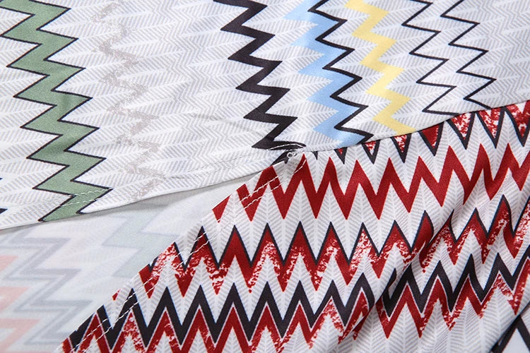 Missoni White Striped Long