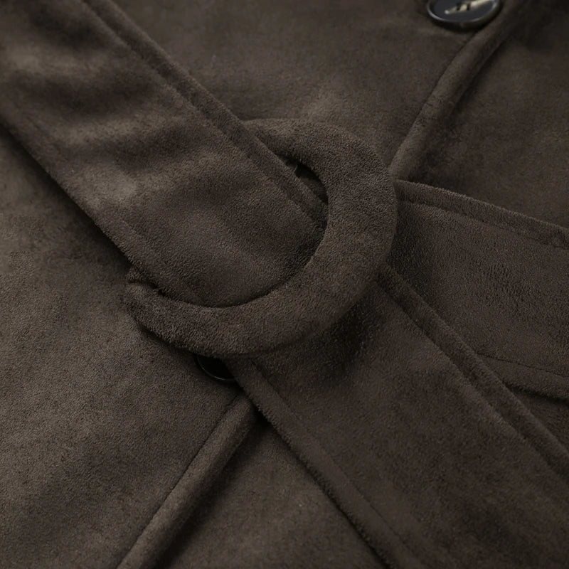 Trending Brown Suede Jacket