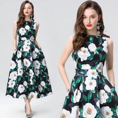 25' Gorgeous Floral Midi Dolce