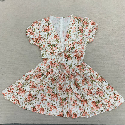 Y2K Fashion Fresh Floral V Neck