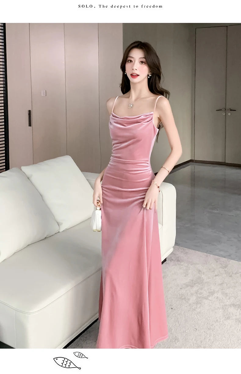 Bodycon Sling Long Dress