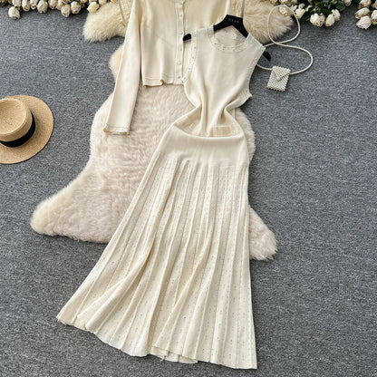 Vintage Knitted Two Piece Sets