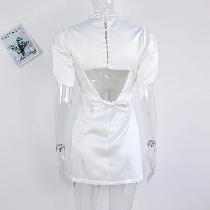 Elegant Bow A-line Dresses