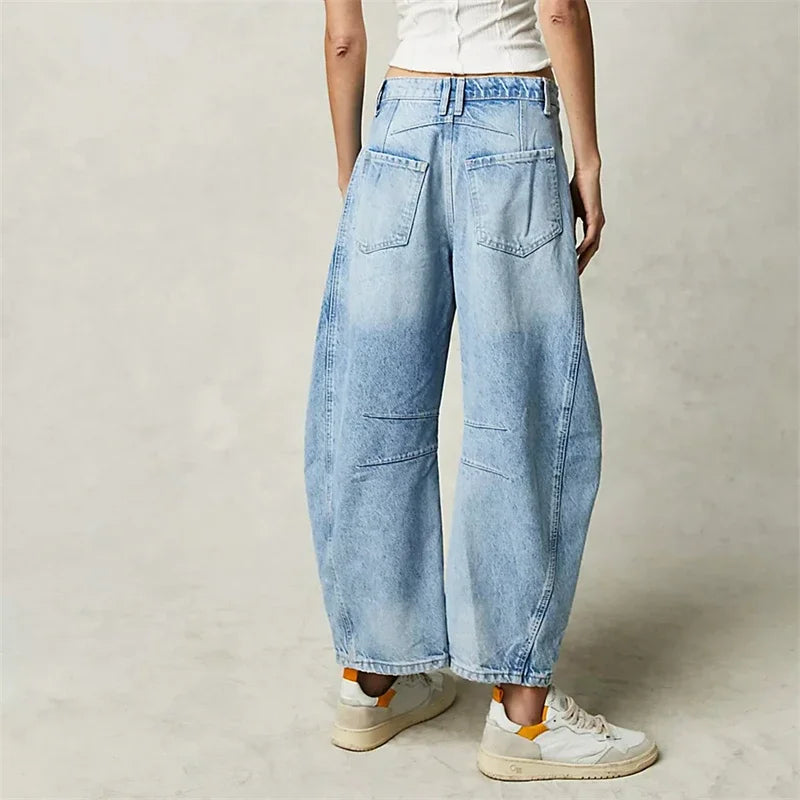 Zara Barrel Jeans