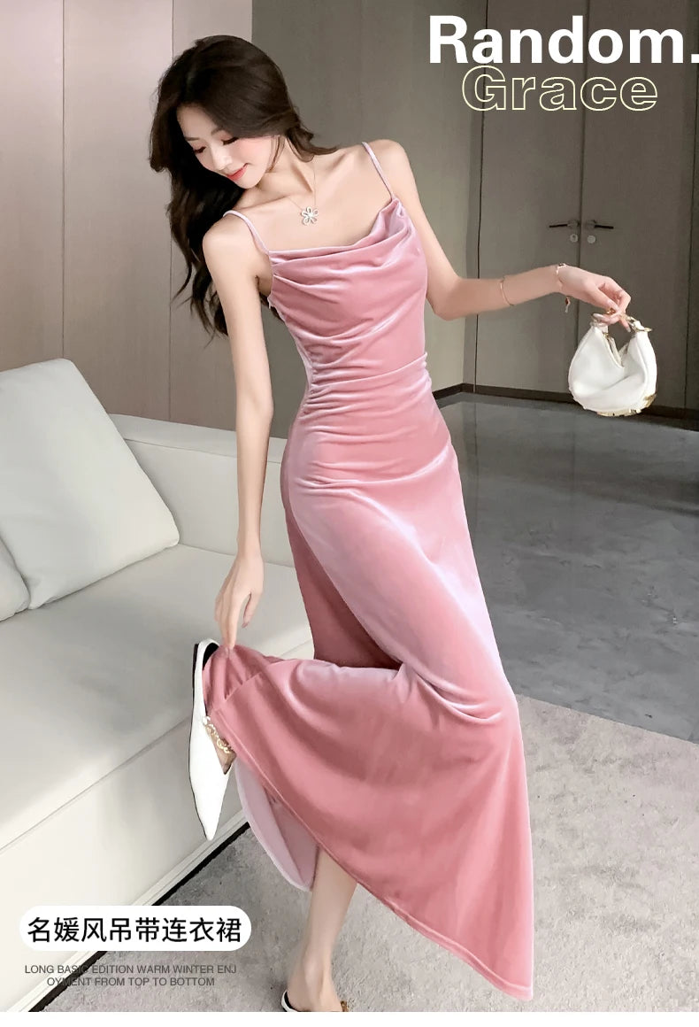 Bodycon Sling Long Dress