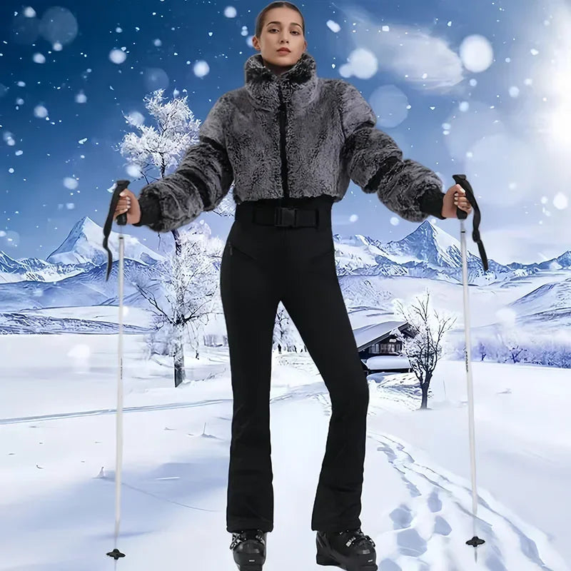 Ski Jumpsuits Thermal 1PS Ski Suit Very Stylish