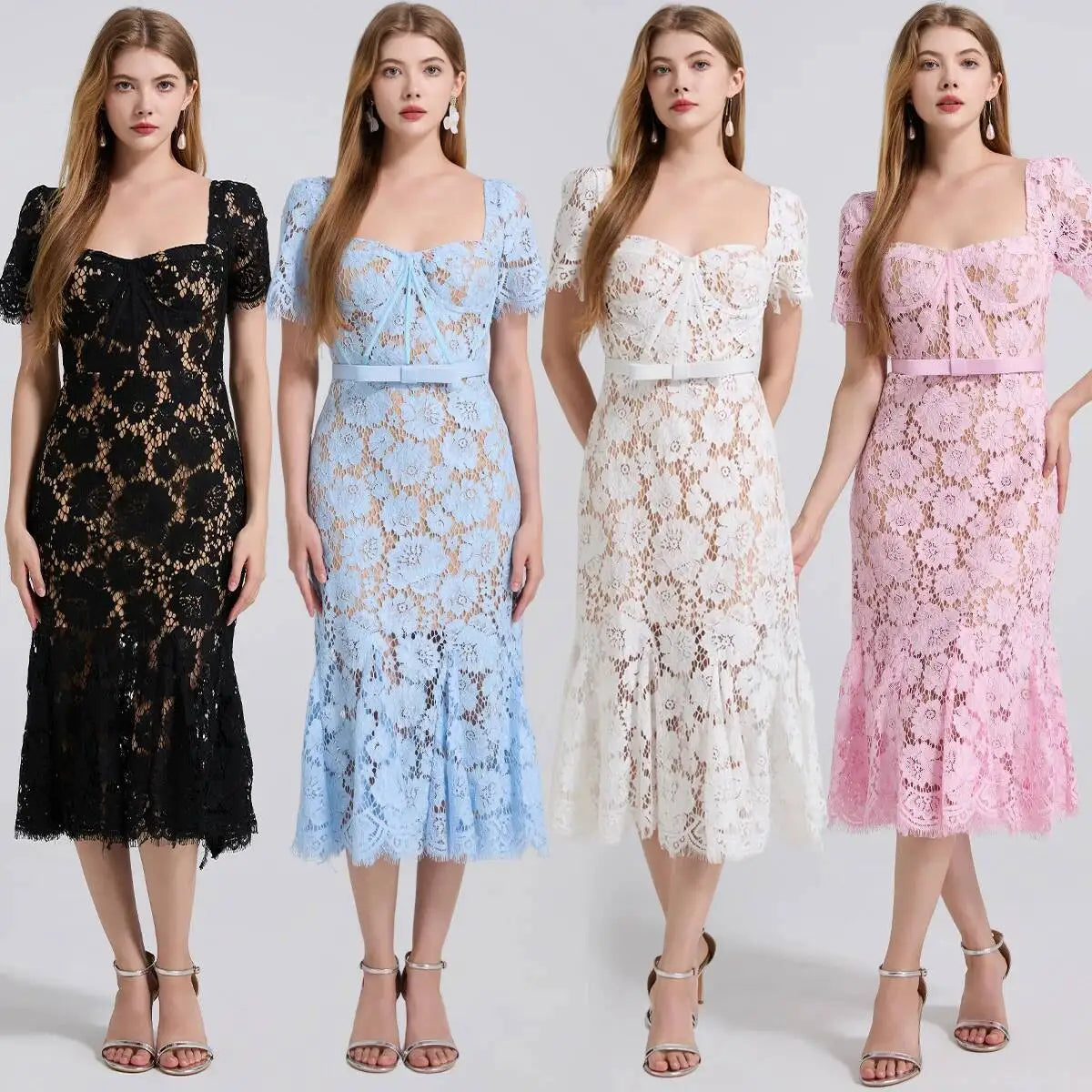 Elegant Lace Formal Dress