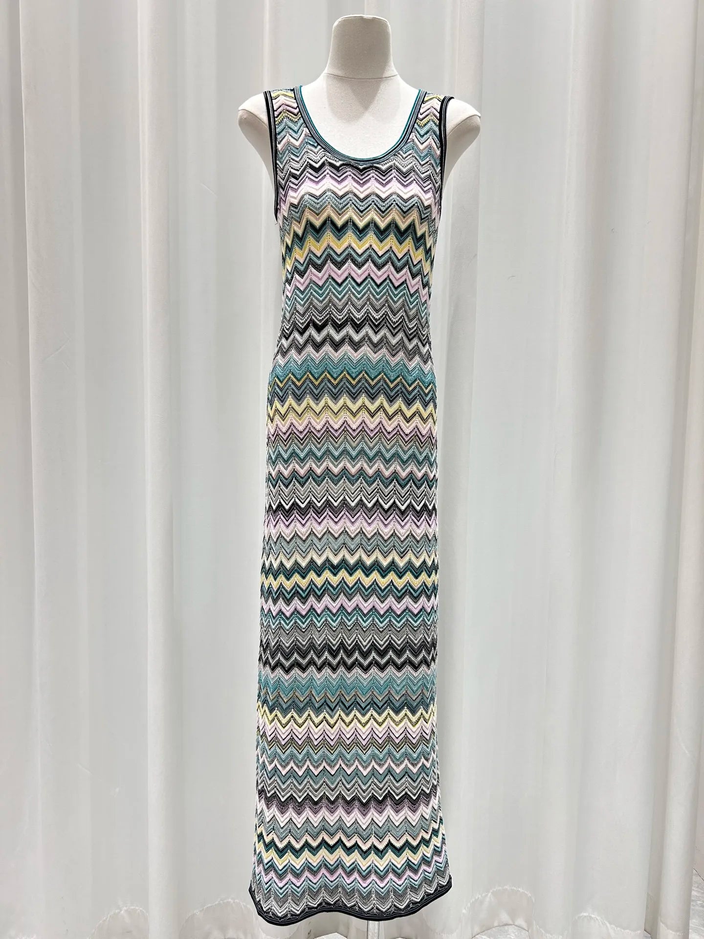 Missoni new zig zag knit dress