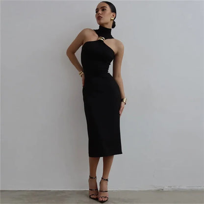 1 Twisted neck Off-shoulder