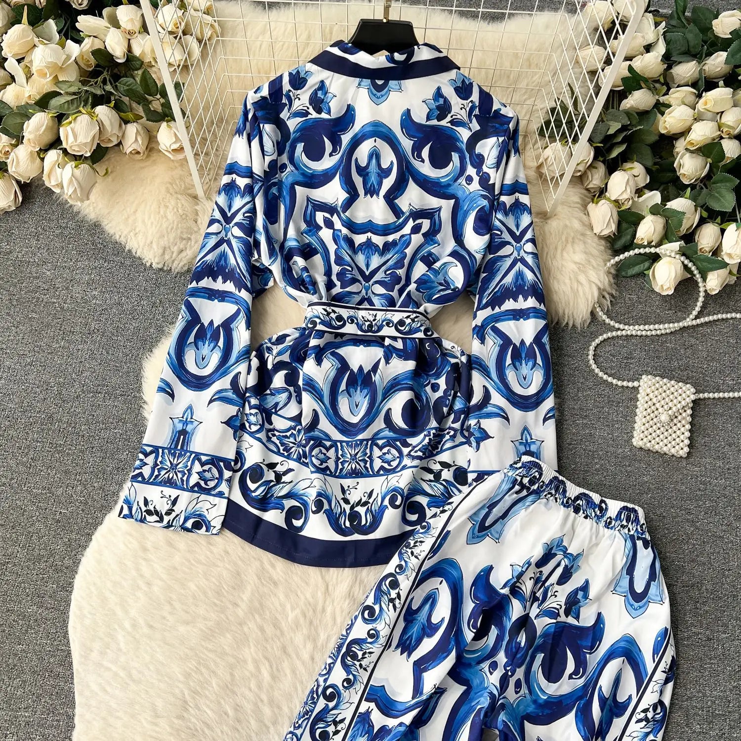 Boho MAjolica Dolce Set - Shellss