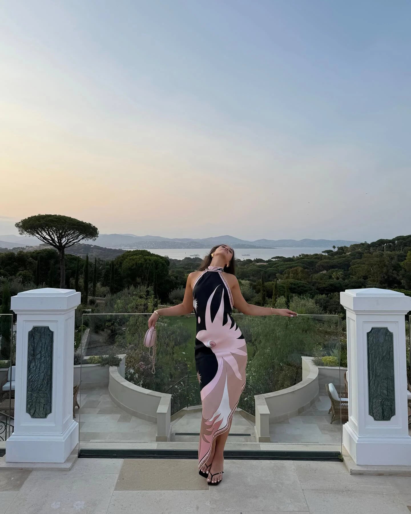 Pucci Halter Maxi Dress - Shellss