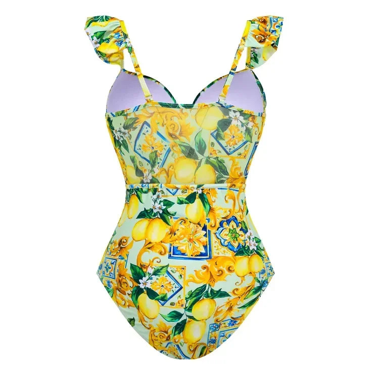 Hot Bikini Swimsuit Lemon Set