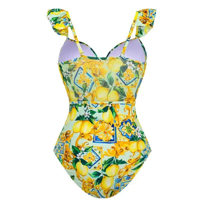 Hot Bikini Swimsuit Lemon Set
